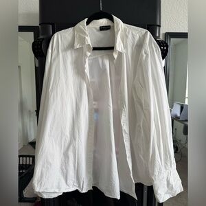 White Fox Boutique Casual White Button Down